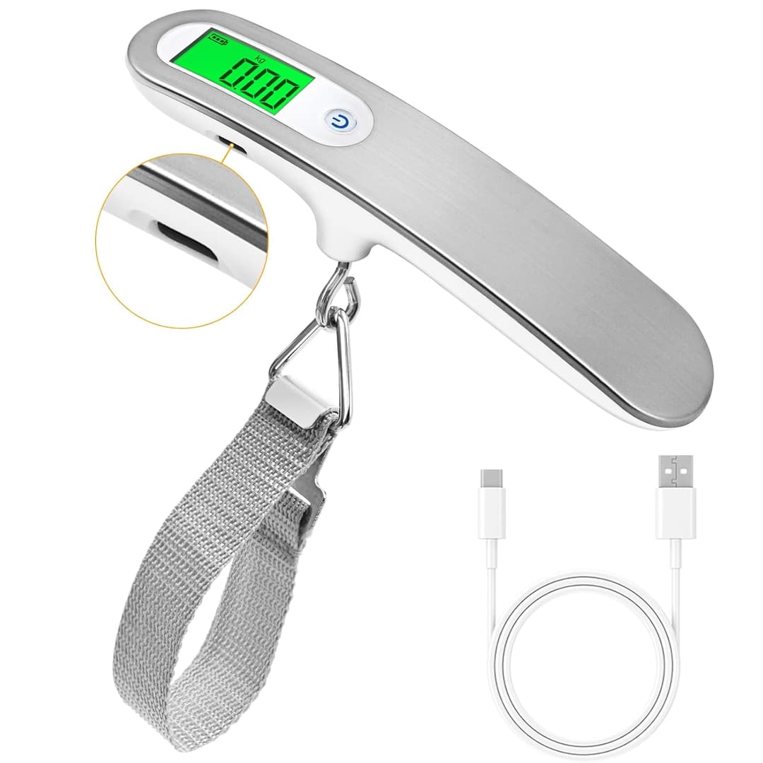 Rechargeable Portable Digital Luggage Scale - View 1